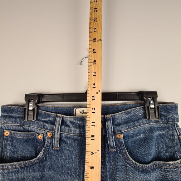 Madewell The Perfect Vintage Jean‎ Size 28 Tapered Leg Medium Wash Fitted Denim - Picture 3 of 10